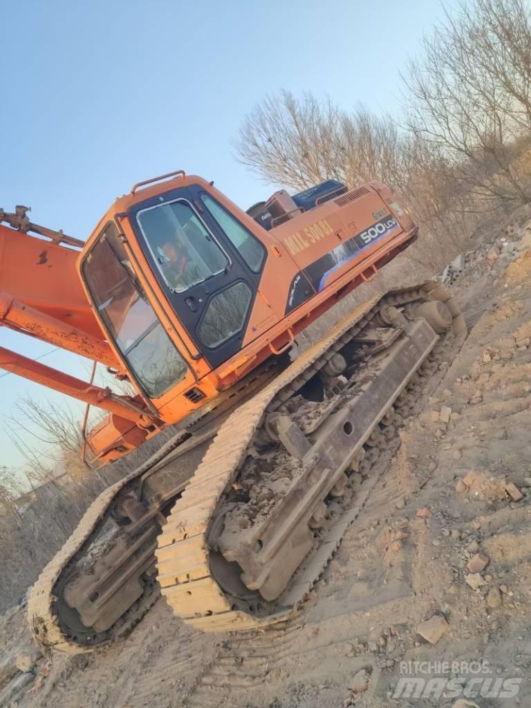 Doosan Solar500LC-V 中型油圧ショベル 7ｔ-12ｔ（ユンボ・パワーショベル・バックホー）