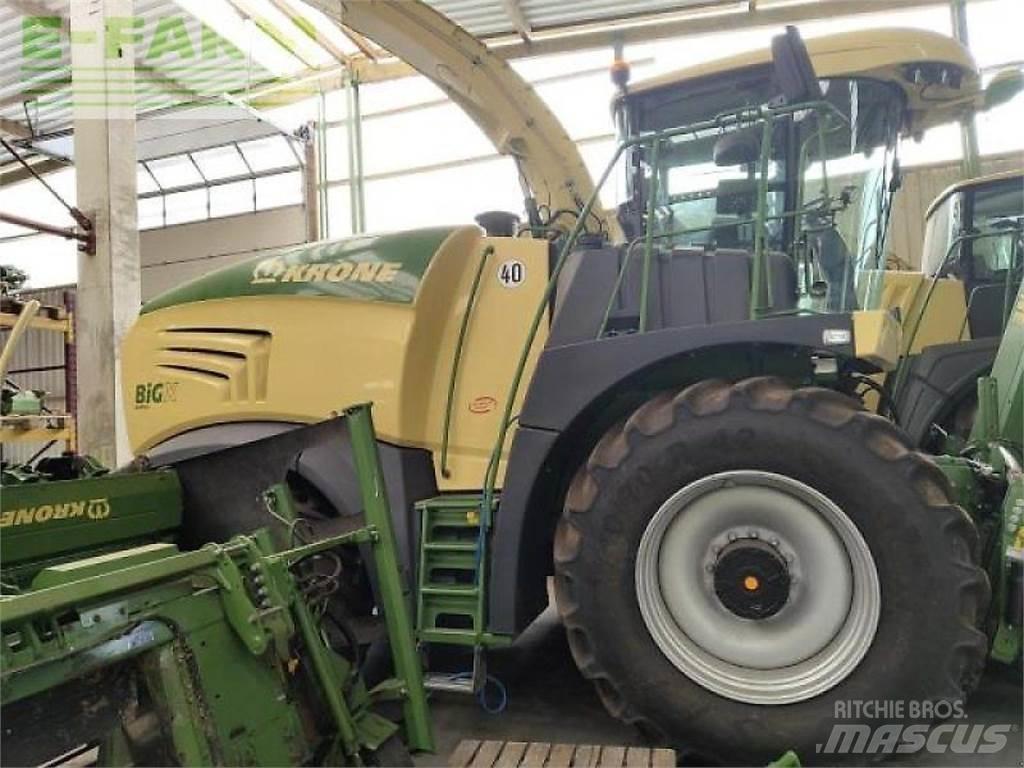 Krone big x 630 自走式フォレージハーベスター