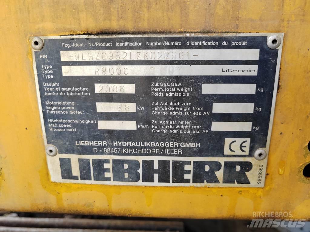 Liebherr R 900 C 大型油圧ショベル12t以上（パワーショベル・ユンボ）