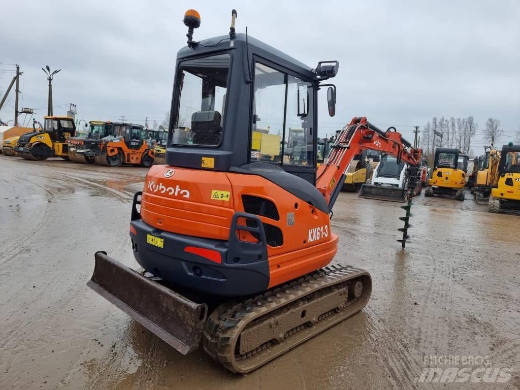 Kubota KX 61-3 ミニ油圧ショベル 7t以下（ミニユンボ・ミニディガー）