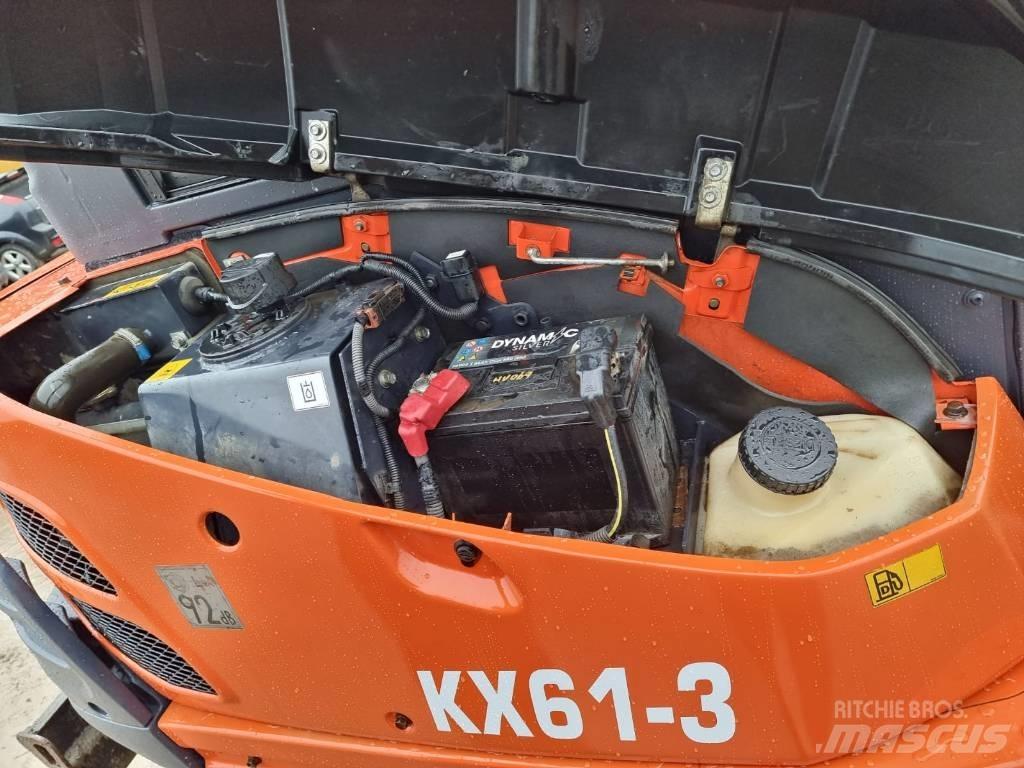 Kubota KX 61-3 ミニ油圧ショベル 7t以下（ミニユンボ・ミニディガー）