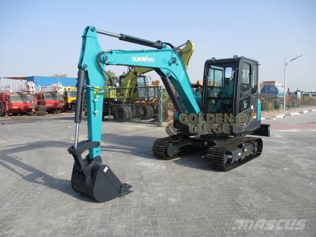 Sunward SWE60E ミニ油圧ショベル 7t以下（ミニユンボ・ミニディガー）
