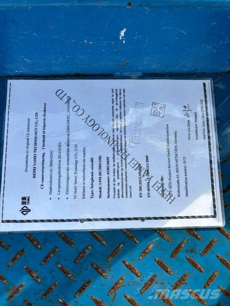 Yamei MS1330 シザースリフト