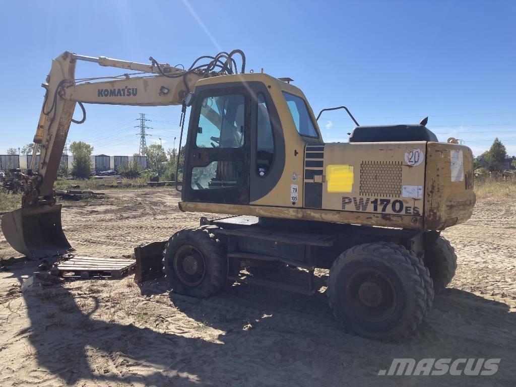 Komatsu PW 170-6 ホイール式油圧ショベル（パワーショベル・ユンボ・バックホー）