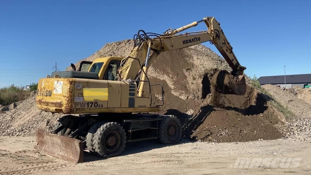 Komatsu PW 170-6 ホイール式油圧ショベル（パワーショベル・ユンボ・バックホー）