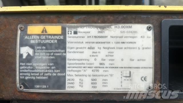 Hyster 3.00 XM ディーゼル・軽油