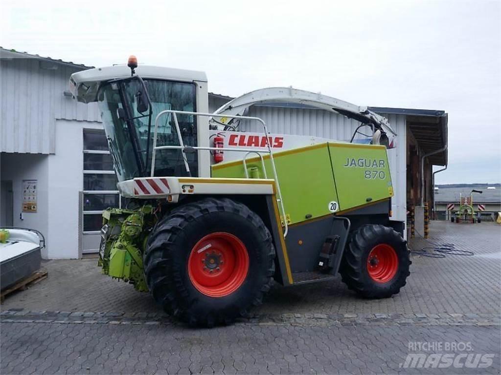CLAAS jaguar 870 自走式フォレージハーベスター