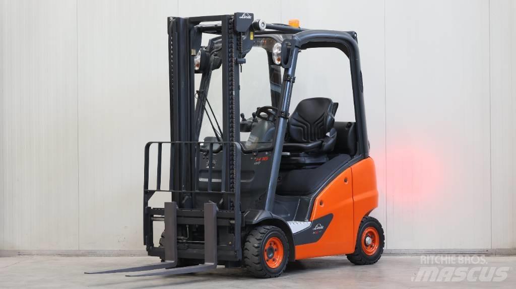 Linde H 16 T-01 LPGフォークリフト