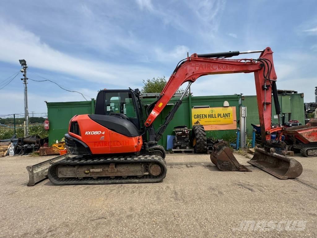 Kubota KX 008-4 ミニ油圧ショベル 7t以下（ミニユンボ・ミニディガー）