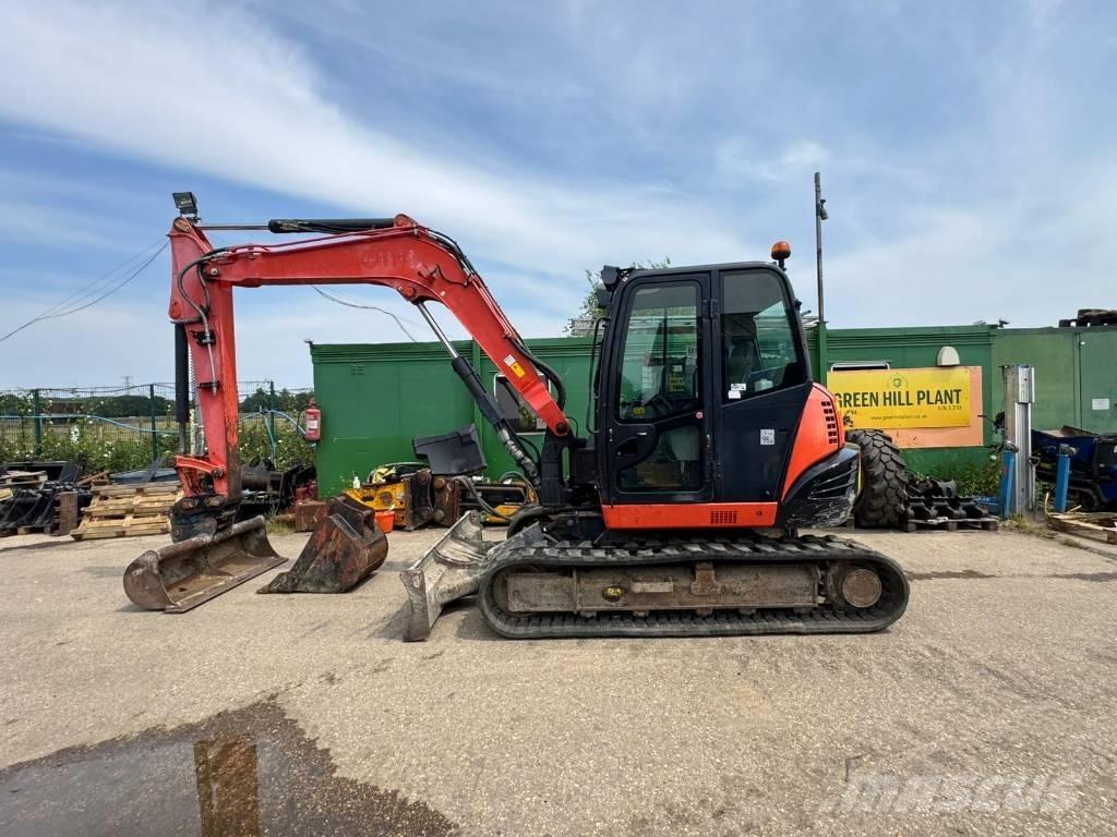 Kubota KX 008-4 ミニ油圧ショベル 7t以下（ミニユンボ・ミニディガー）