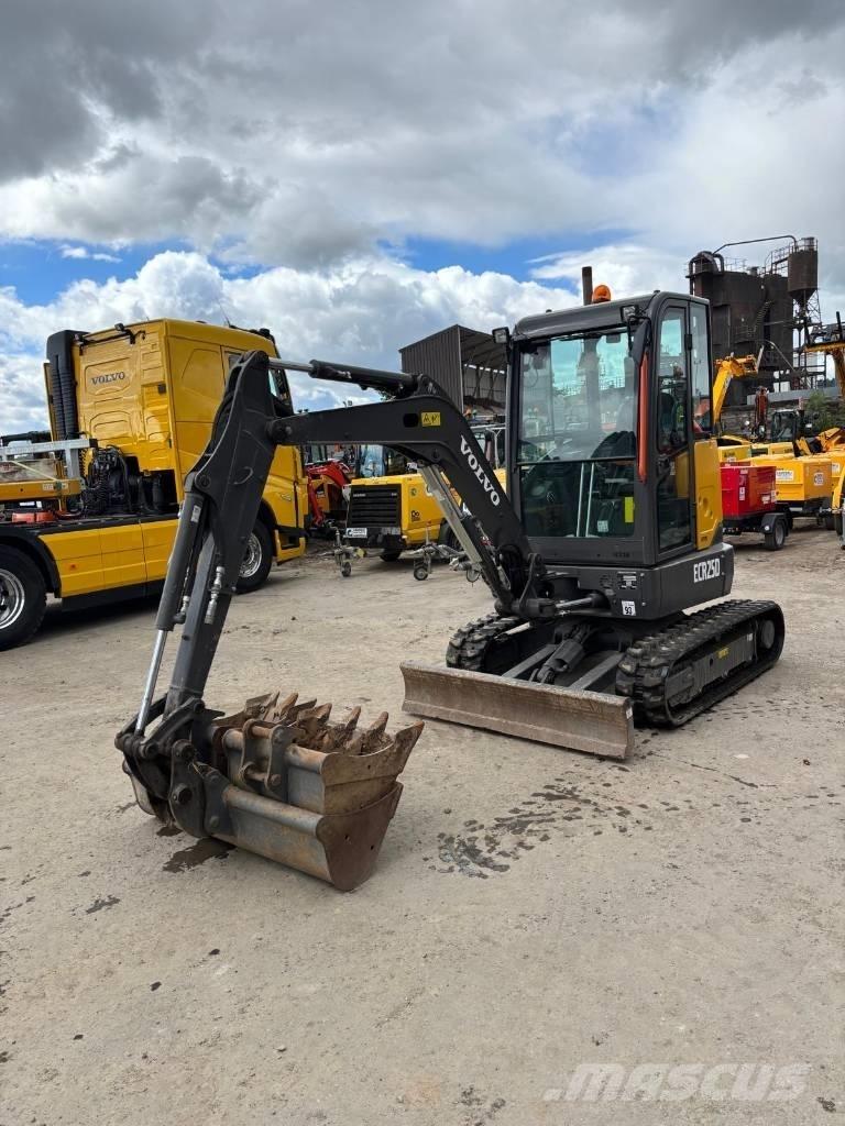 Volvo ECR 25 D ミニ油圧ショベル 7t以下（ミニユンボ・ミニディガー）