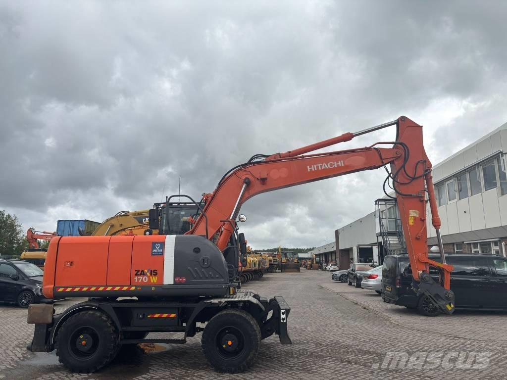 Hitachi ZX 170 W-3 ホイール式油圧ショベル（パワーショベル・ユンボ・バックホー）