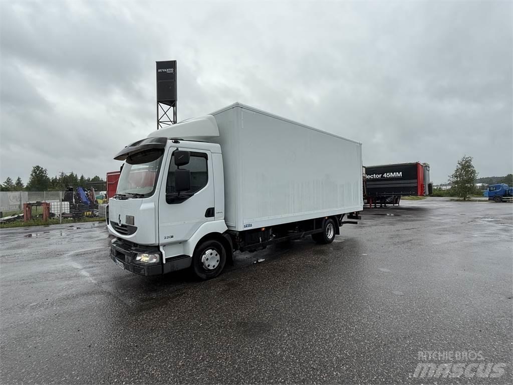 Renault MIDLUM 220 ボックスボディー、ウイング、箱車