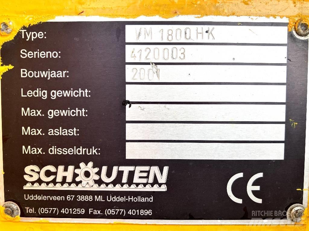 Schouten VM 1800 HK 路面清掃機