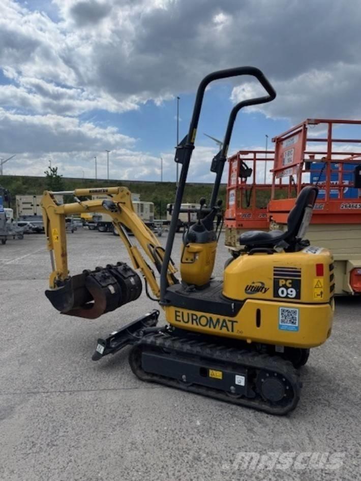 Komatsu PC 09-1 ミニ油圧ショベル 7t以下（ミニユンボ・ミニディガー）