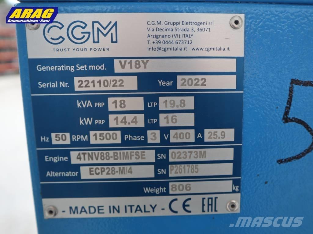 CGM V18Y ディーゼル発電機