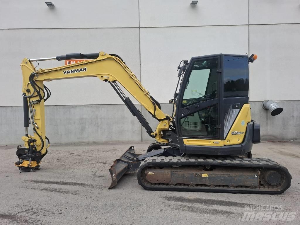Yanmar Vio 80-1A 中型油圧ショベル 7ｔ-12ｔ（ユンボ・パワーショベル・バックホー）