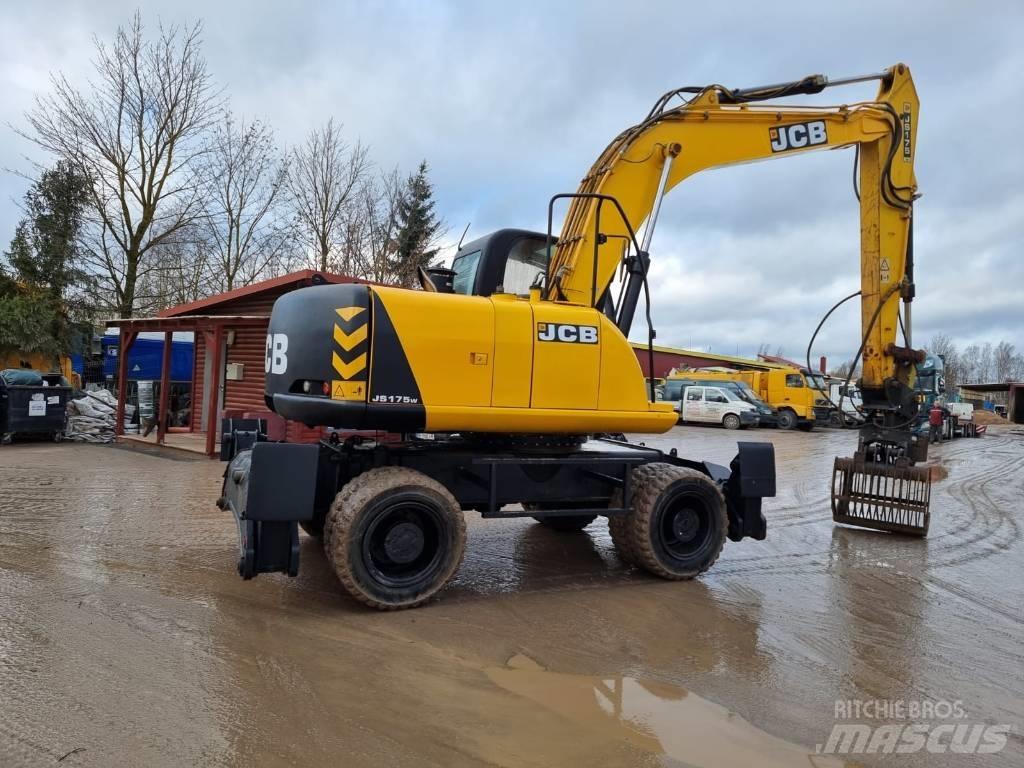 JCB JS 175 W ホイール式油圧ショベル（パワーショベル・ユンボ・バックホー）