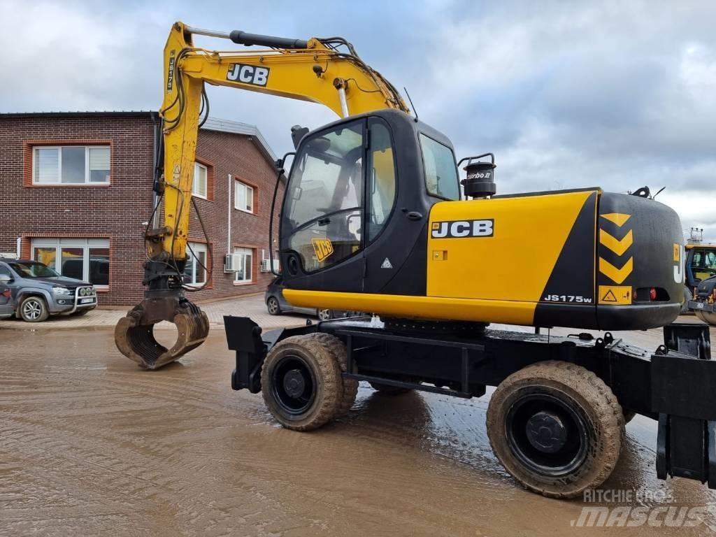JCB JS 175 W ホイール式油圧ショベル（パワーショベル・ユンボ・バックホー）