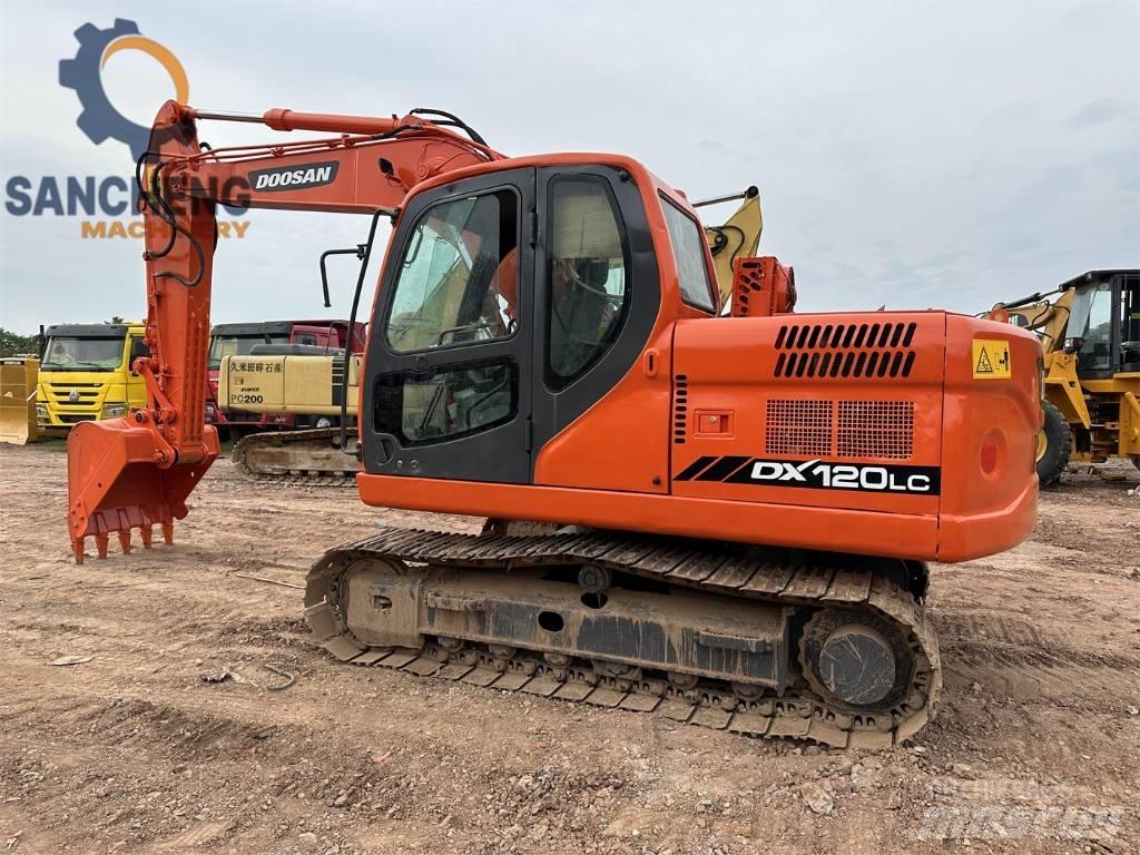 Doosan DX 120 中型油圧ショベル 7ｔ-12ｔ（ユンボ・パワーショベル・バックホー）