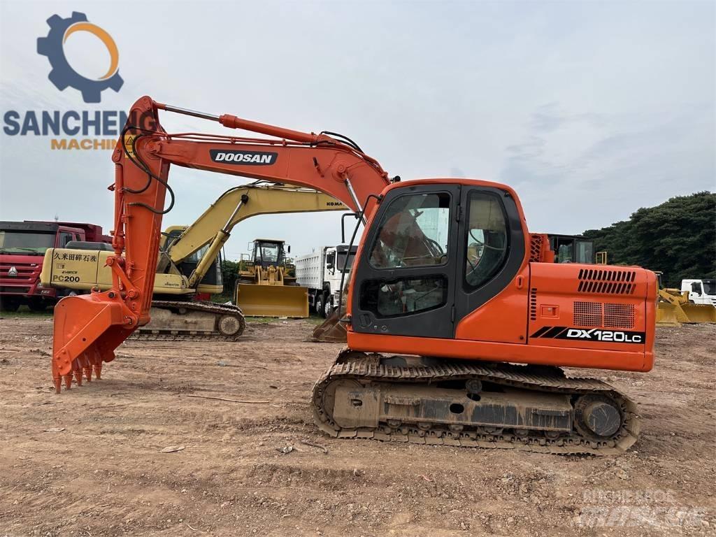 Doosan DX 120 中型油圧ショベル 7ｔ-12ｔ（ユンボ・パワーショベル・バックホー）