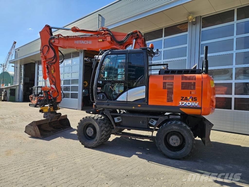 Hitachi ZX170W-6 ホイール式油圧ショベル（パワーショベル・ユンボ・バックホー）