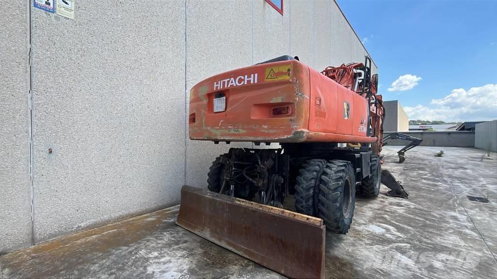 Hitachi ZX 210 W ホイール式油圧ショベル（パワーショベル・ユンボ・バックホー）