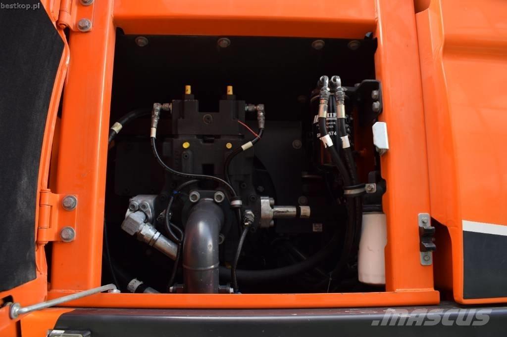 Doosan DX 170 W-5 ホイール式油圧ショベル（パワーショベル・ユンボ・バックホー）