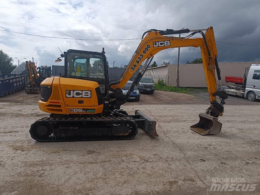 JCB 86 C-1 中型油圧ショベル 7ｔ-12ｔ（ユンボ・パワーショベル・バックホー）