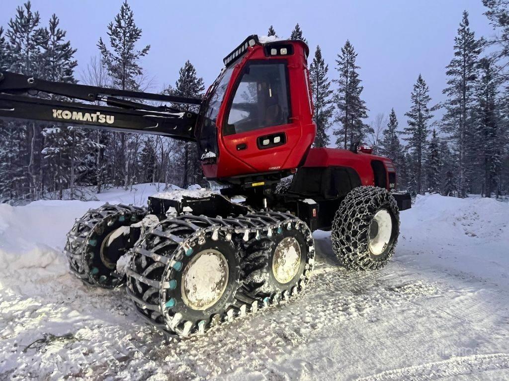Komatsu 901 ハーベスター