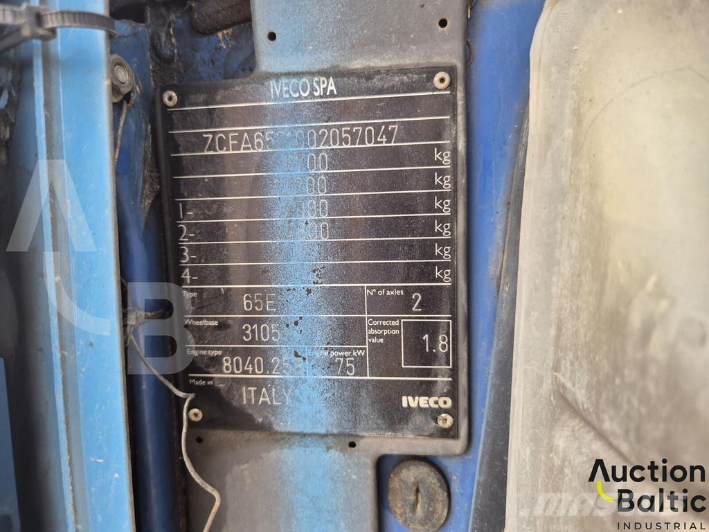 Iveco 65E10 カーテンサイダートラック