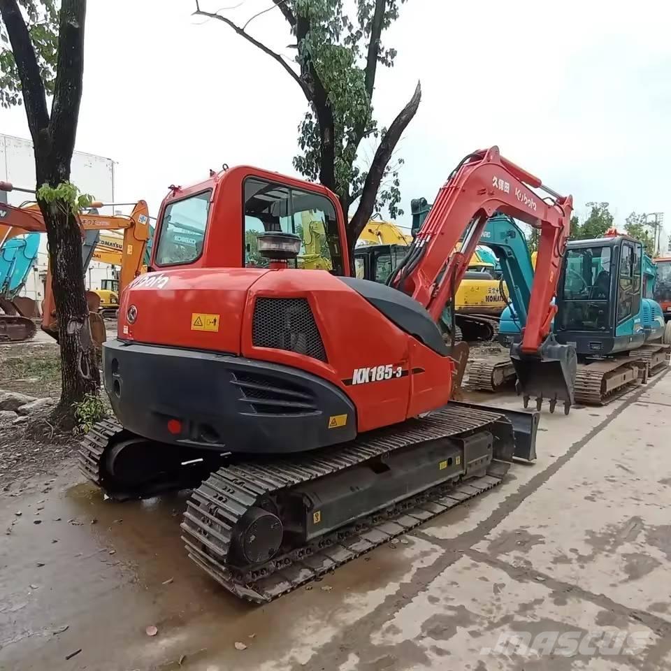 Kubota KX 185-3 中型油圧ショベル 7ｔ-12ｔ（ユンボ・パワーショベル・バックホー）
