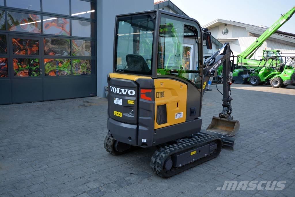 Volvo EC 18 E ミニ油圧ショベル 7t以下（ミニユンボ・ミニディガー）