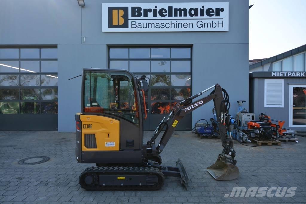 Volvo EC 18 E ミニ油圧ショベル 7t以下（ミニユンボ・ミニディガー）