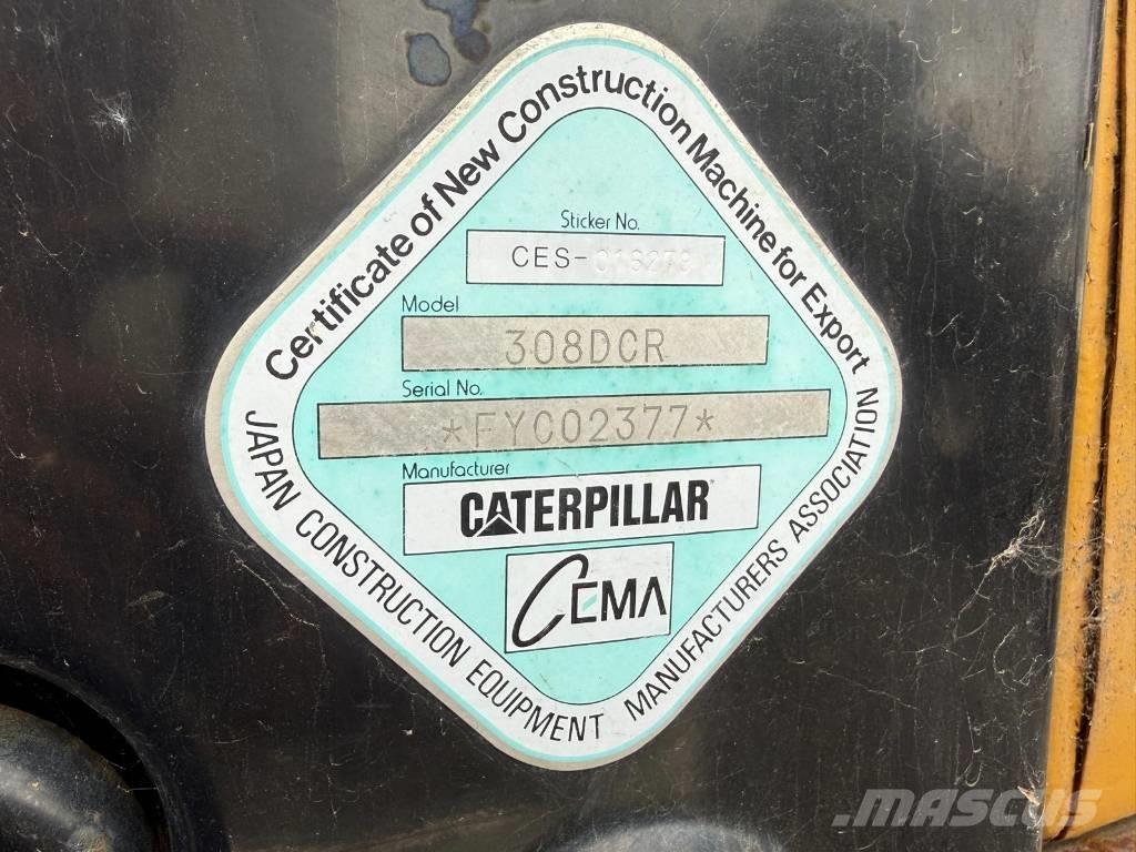 CAT 308 D CR 大型油圧ショベル12t以上（パワーショベル・ユンボ）