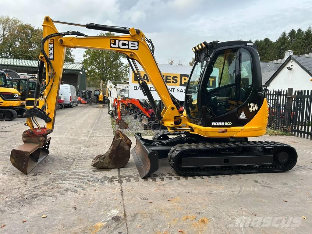 JCB 8085 ZTS 中型油圧ショベル 7ｔ-12ｔ（ユンボ・パワーショベル・バックホー）