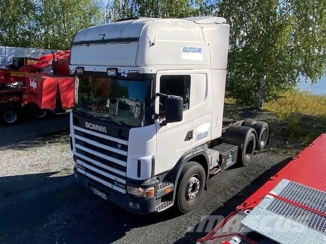 Scania R 164, 6x2 中古トラクターヘッド | トレーラーヘッド
