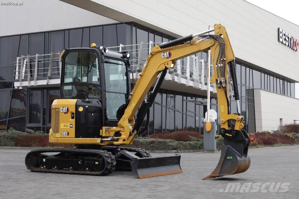 CAT 303 CR ミニ油圧ショベル 7t以下（ミニユンボ・ミニディガー）