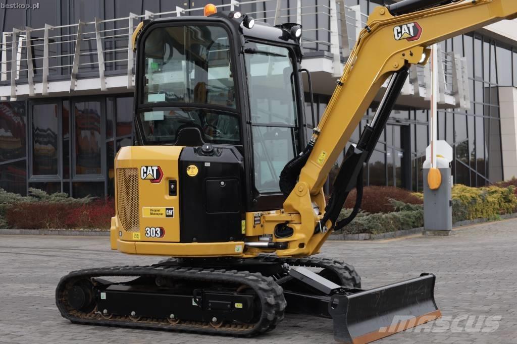 CAT 303 CR ミニ油圧ショベル 7t以下（ミニユンボ・ミニディガー）