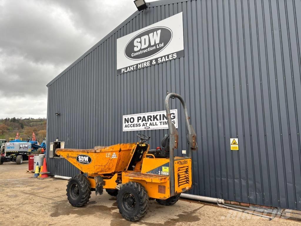 Thwaites 3 ton サイト　ダンプ