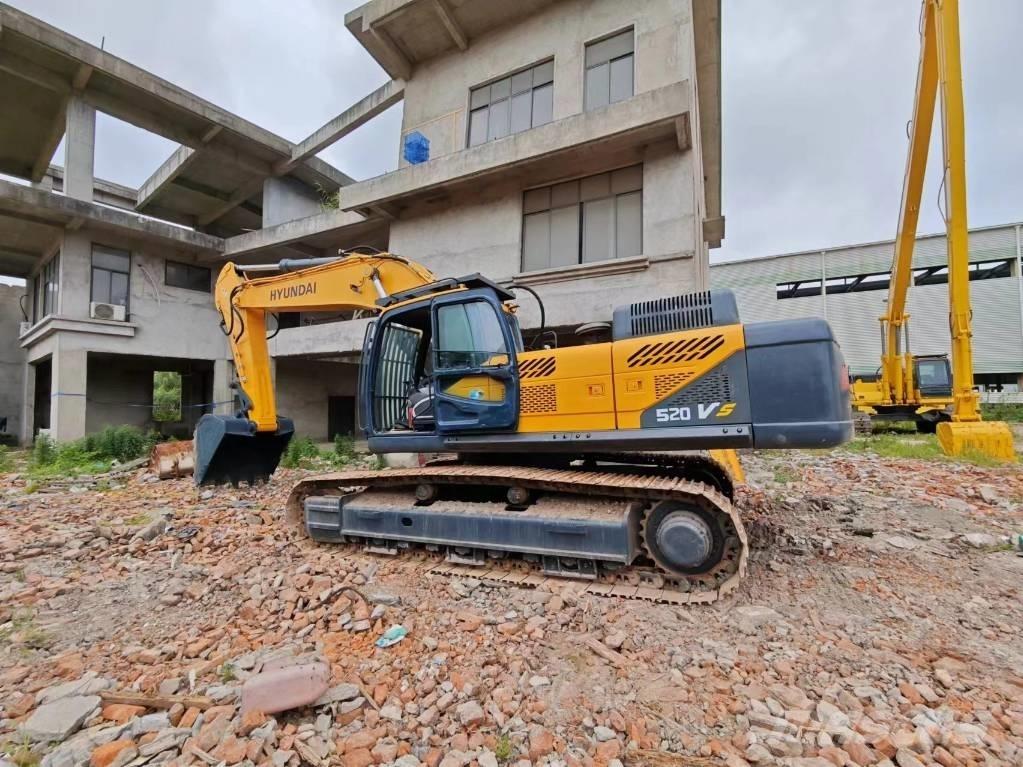 Hyundai Robex 520 VS 大型油圧ショベル12t以上（パワーショベル・ユンボ）