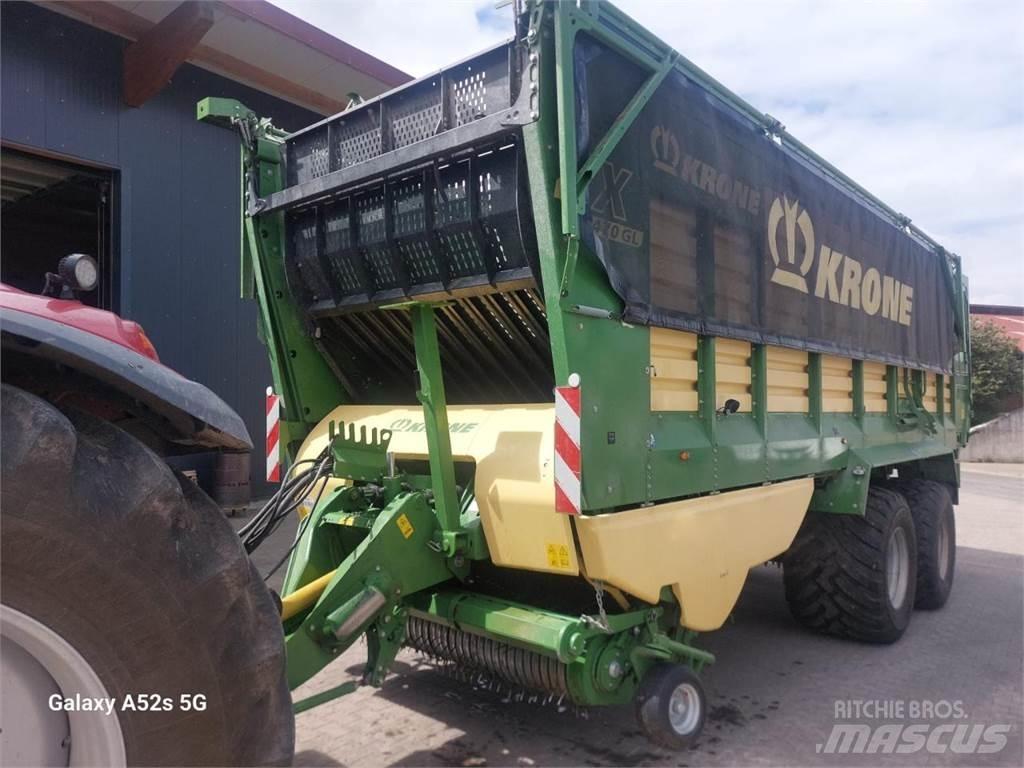 Krone ZX 470 GL セルフローディングトレーラー