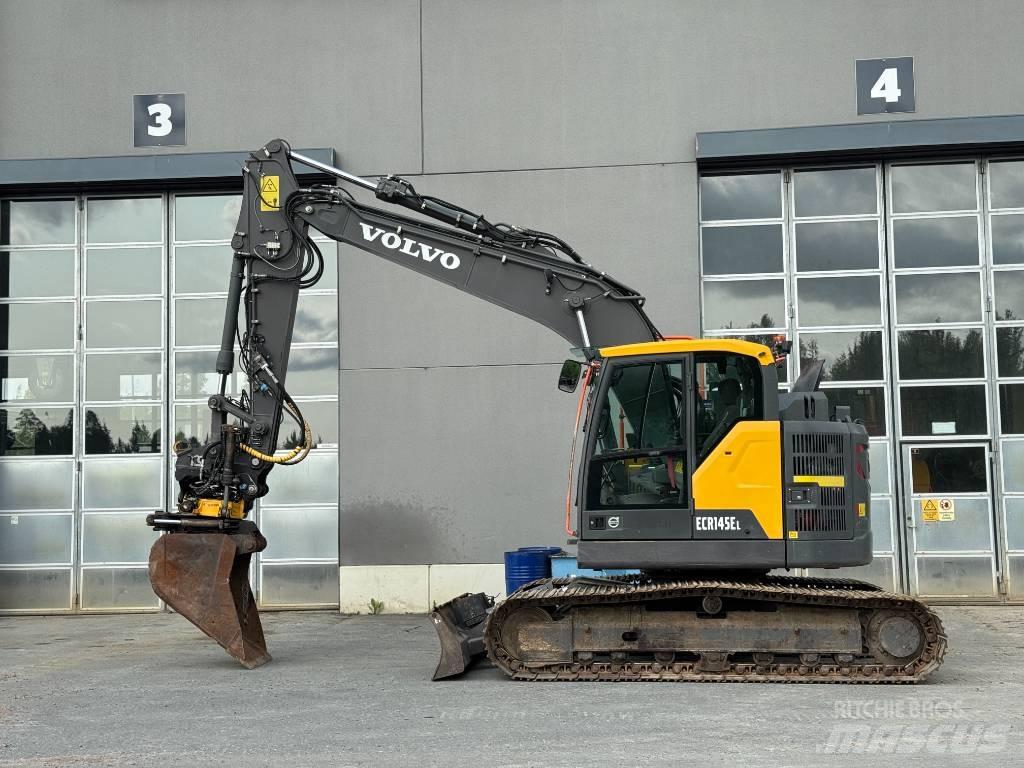 Volvo ECR 145 E 大型油圧ショベル12t以上（パワーショベル・ユンボ）