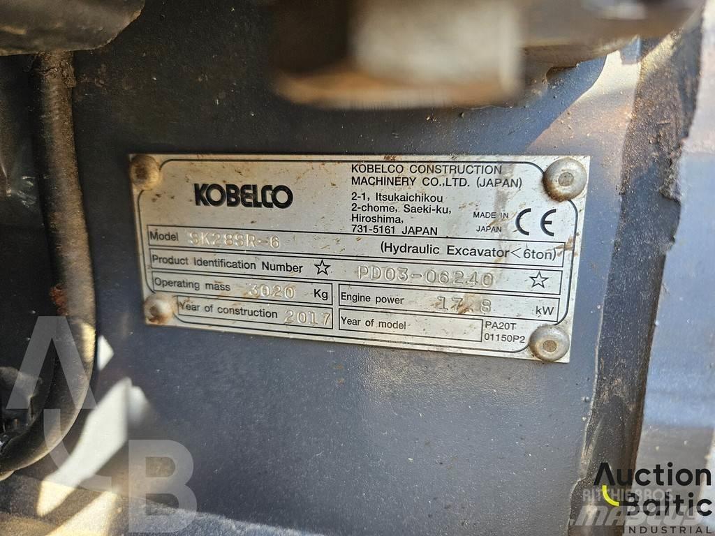 Kobelco SK28SR-6 ミニ油圧ショベル 7t以下（ミニユンボ・ミニディガー）