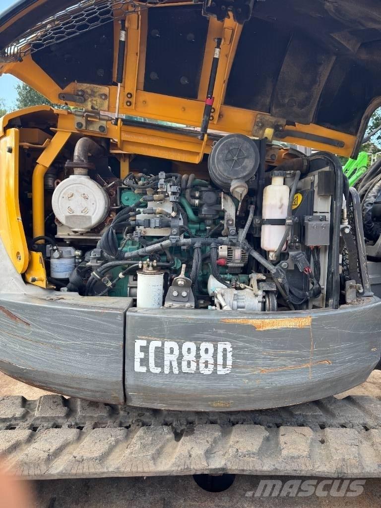 Volvo ECR 88 D 中型油圧ショベル 7ｔ-12ｔ（ユンボ・パワーショベル・バックホー）
