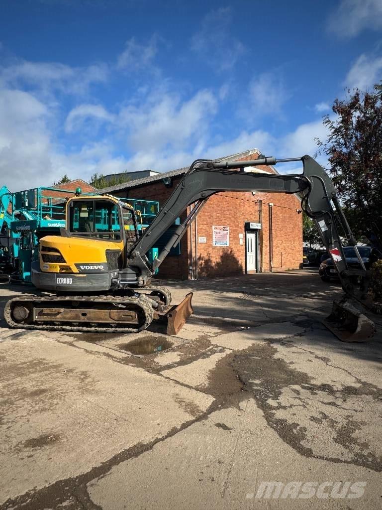 Volvo ECR 88 D 中型油圧ショベル 7ｔ-12ｔ（ユンボ・パワーショベル・バックホー）