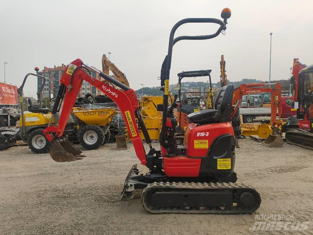 Kubota U 10-3 ミニ油圧ショベル 7t以下（ミニユンボ・ミニディガー）