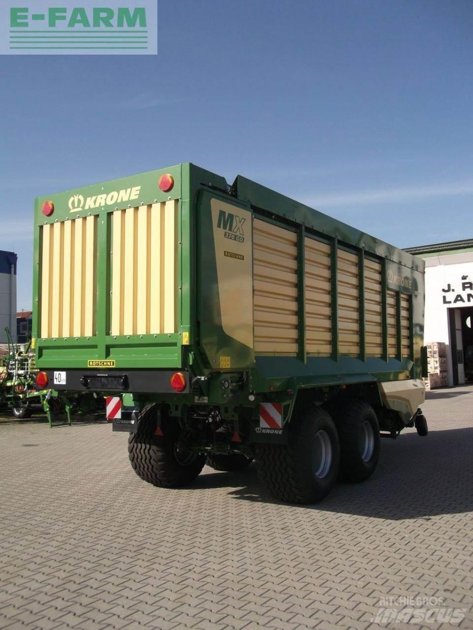 Krone mx 370 gd グレイン・カート
