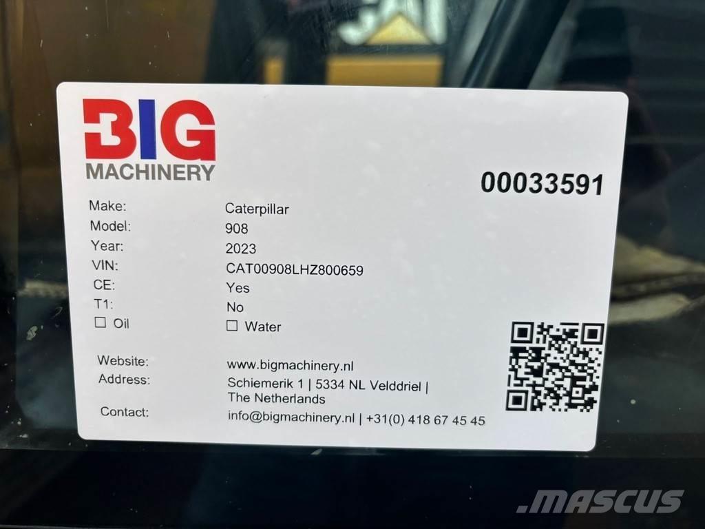 CAT 908 ホイールローダー・タイヤショベル