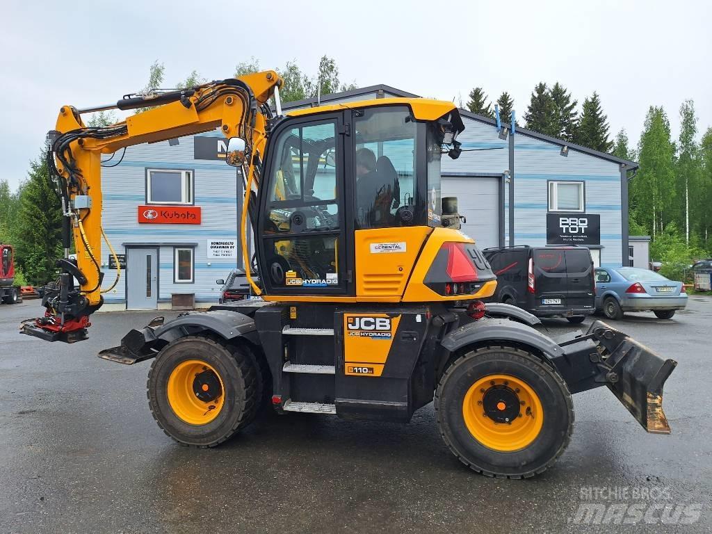 JCB Hydradig 110 W ホイール式油圧ショベル（パワーショベル・ユンボ・バックホー）